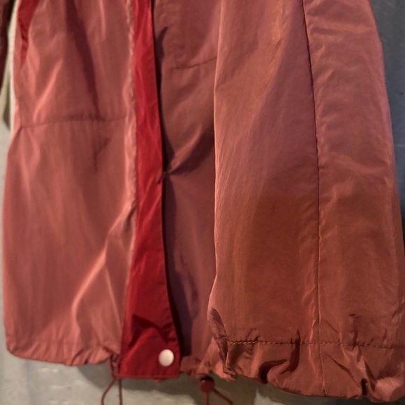 NWT- Chicos Maroon Long lightweight adorable hooded jacket for all seasons❤️ - Picture 4 of 16